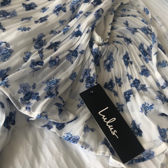 Lulus One Shoulder Ruffle Dress - Picture 3 of 7